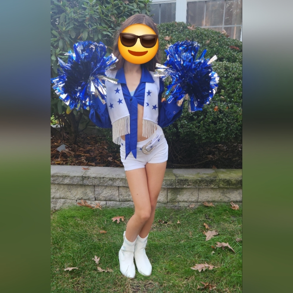 DCC Dallas Cowboys Cheerleader Costume Kids